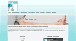 Desktop Screenshot of fysiotreenari.com